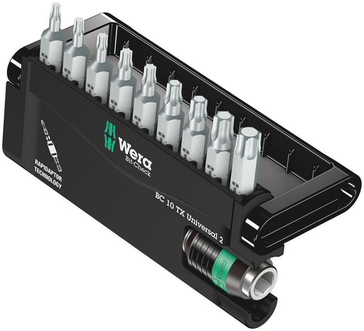 Wera 05057115001, Bit-Check 10 TX Universal 2