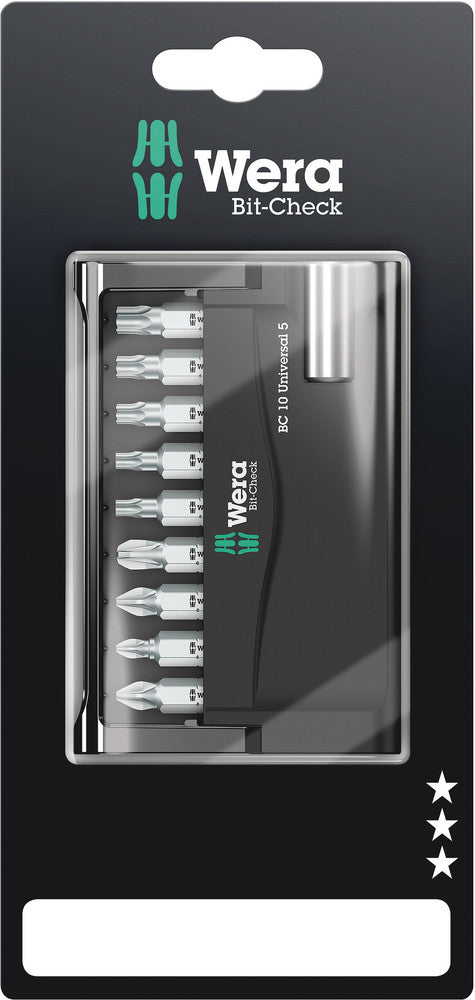 Wera 05073416001, Bit-Check 10 Universal 5 SB