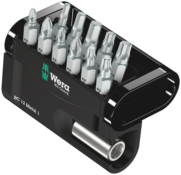 Wera 05057424001, Bit-Check 12 Metal 1