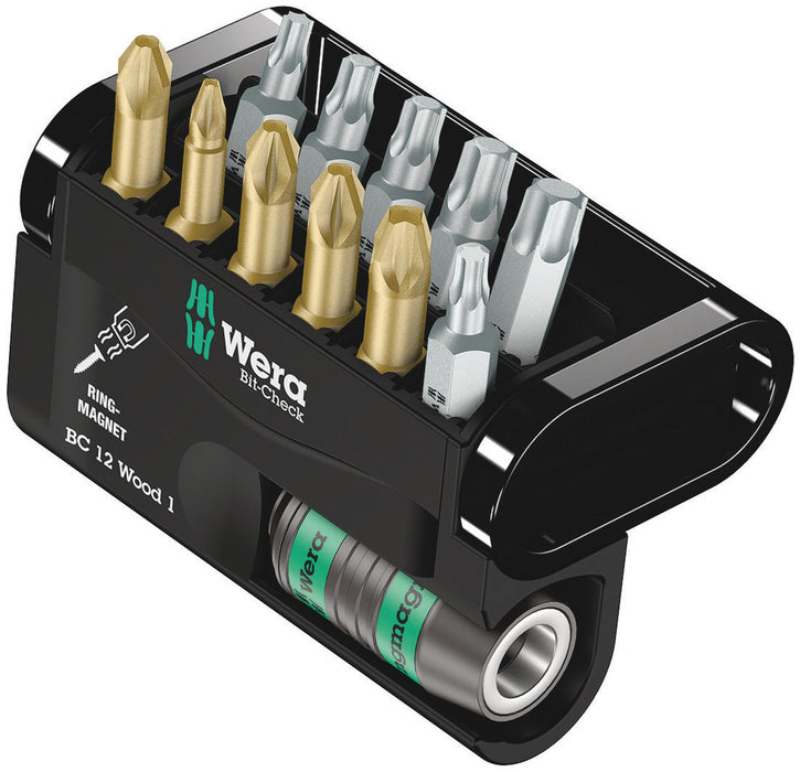 Wera 05057423001, Bit-Check 12 Wood 1