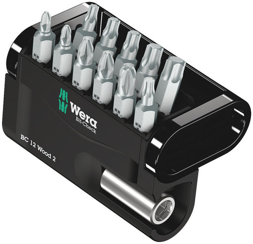 Wera 05057422001, Bit-Check 12 Wood 2