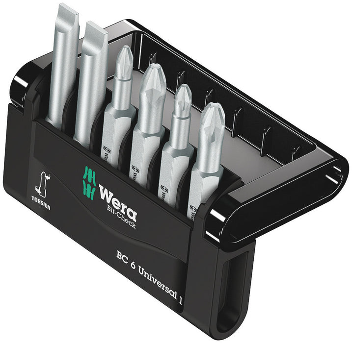 Wera 05056474001, Bit-Check 6 Universal 1