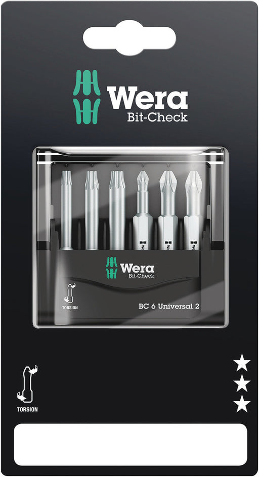 Wera 05073638001, Bit-Check 6 Universal 2 SB