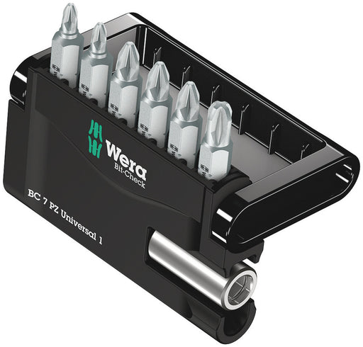 Wera 05056296001, Bit-Check 7 PZ Universal 1