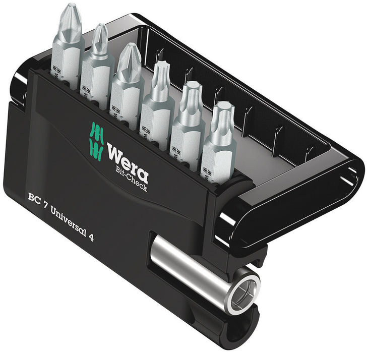 Wera 05135810001, Bit-Check 7 Universal 4