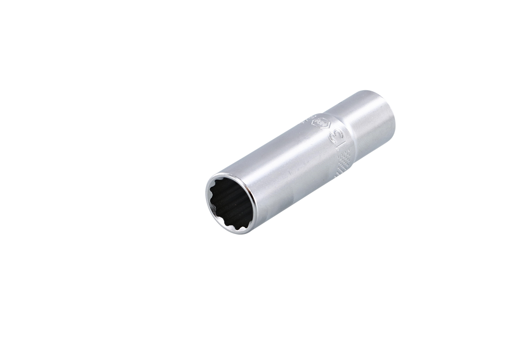 Wiha 33756 12 Point - 3/8" Drive Deep Socket 13.0mm