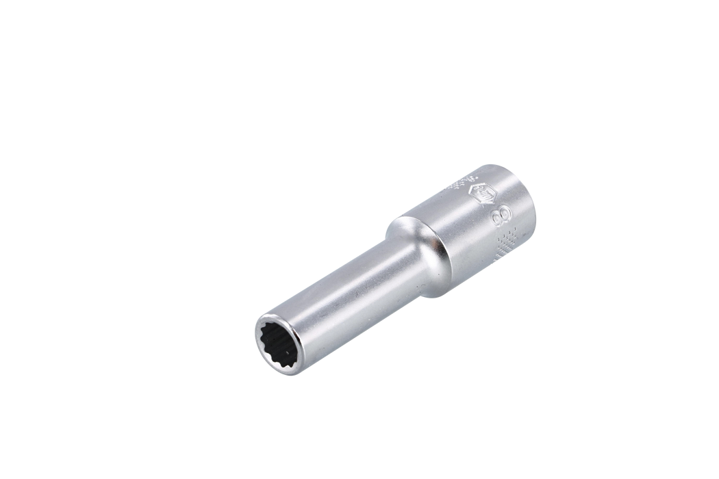 Wiha 33751 12 Point - 3/8" Drive Deep Socket 8.0mm