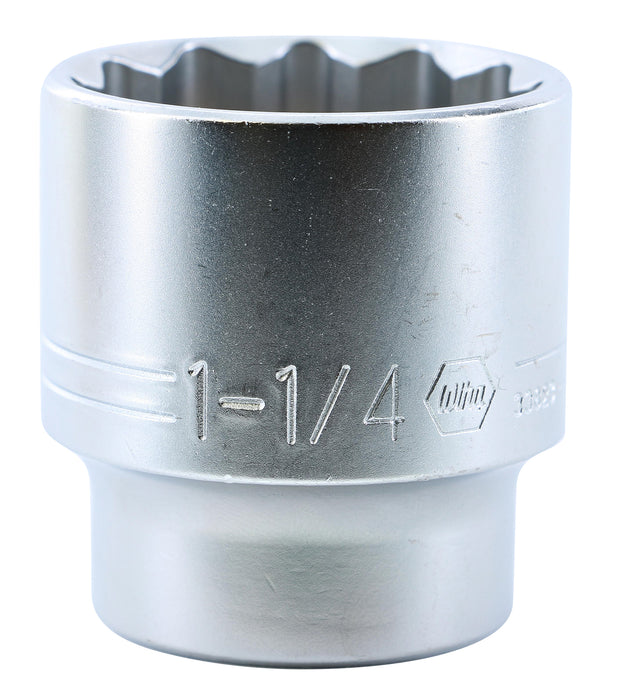 Wiha 33823 12 Point - 1/2" Drive Socket 1-1/4"