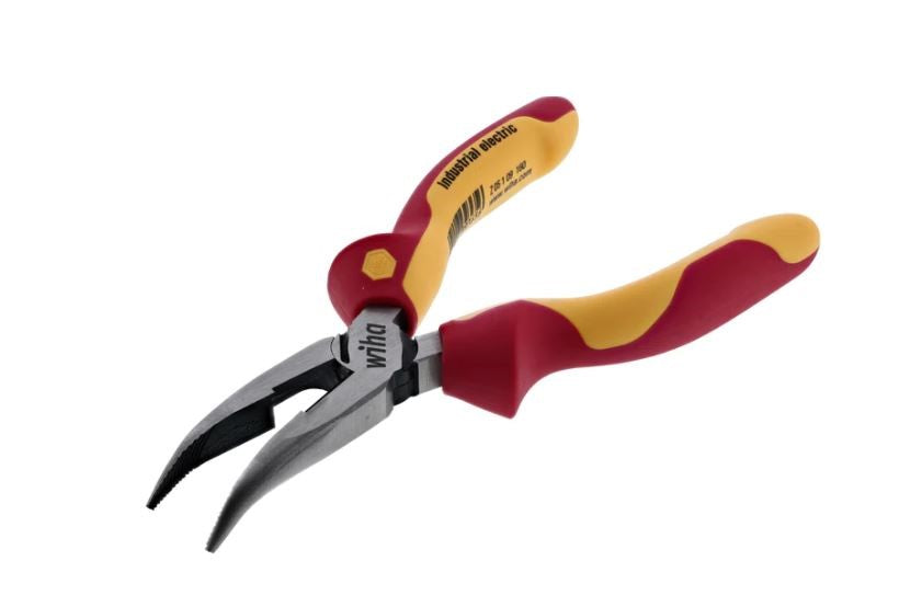 Wiha 32905 Insulated Bent Nose Pliers 8"