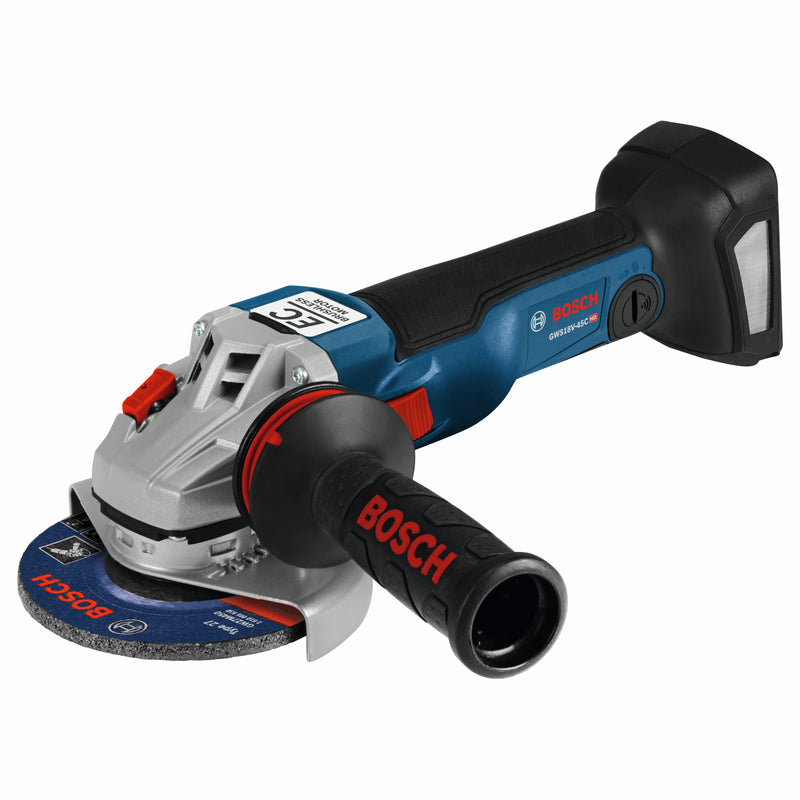 Bosch GWS18V-45CN, 18 V 4-1/2- In. Angle Grinder