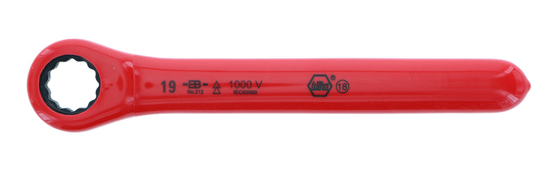 Wiha 21219 Insulated Ratchet Wrench 19mm