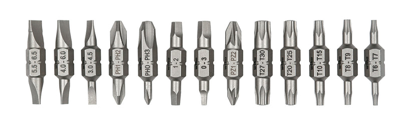 Wiha 77781 13 Piece Double End Bit Reload Set for Technicians 26-In-1 Ultra Driver (77791)