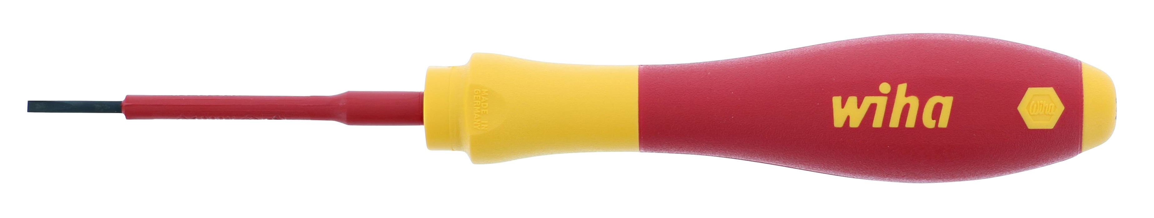 Wiha 32005 Insulated SoftFinish Slotted Screwdriver 2.0mm x 60mm