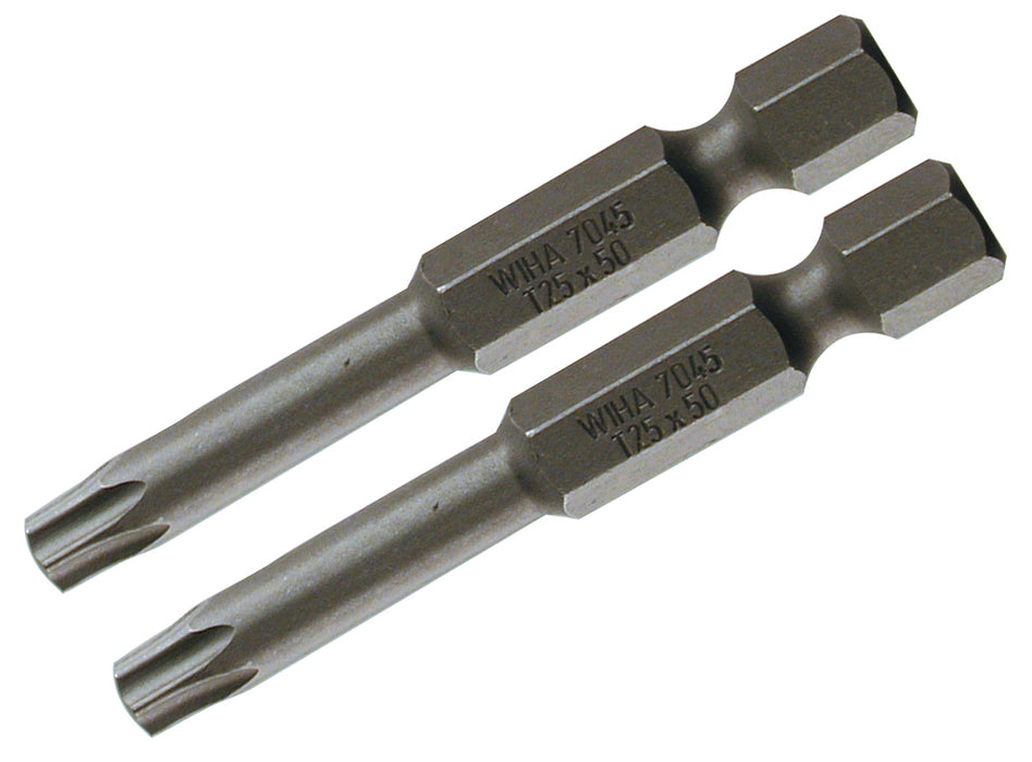 Wiha 70558 Security Torx Power T9s - 50mm -  2 Pack