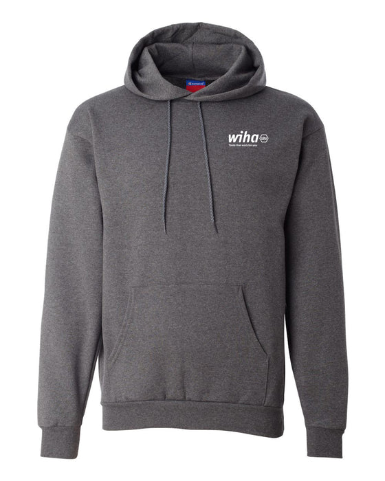 Wiha 91664 Wiha Unisex Hooded Sweatshirt Charcoal Grey XXXL