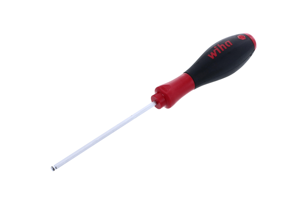 Wiha 36728 SoftFinish MagicRing Ball End Screwdriver 9/64"