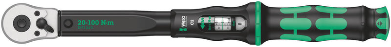Wera 05075621001, 20-100 Nm Torque Range, Adjustable, Click, Click-Torque C Torque Wrench