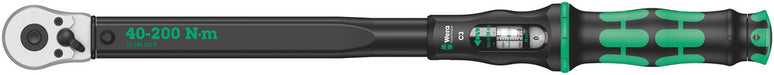 Wera 05075622001, Click-Torque C 3 torque wrench with reversible ratchet, 40-200 Nm