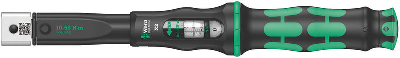 Wera 05075652001, 10-50 Nm Torque Range, Adjustable, Click, Click-Torque X Torque Wrench