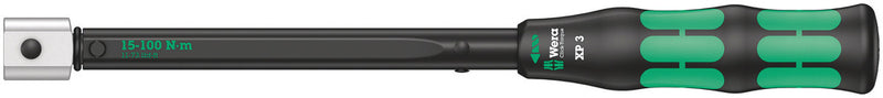 Wera 05075672001, 11-74 ft-lb (15-100 Nm) Torque Range, Preset, Click, Click-Torque XP Torque Wrench