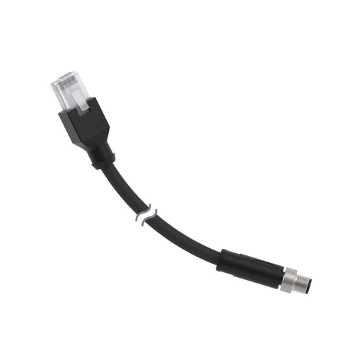 Banner 814204, BCD-M8M-RJ45-BK-33.5, M8 to RJ45 Ethernet Cable
