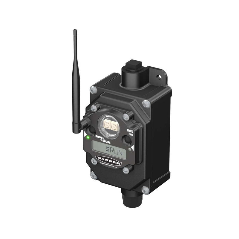 Banner 803744, DX80N9X1S-P3E NB, DX80 Performance 900 MHz Node 1 W IP65