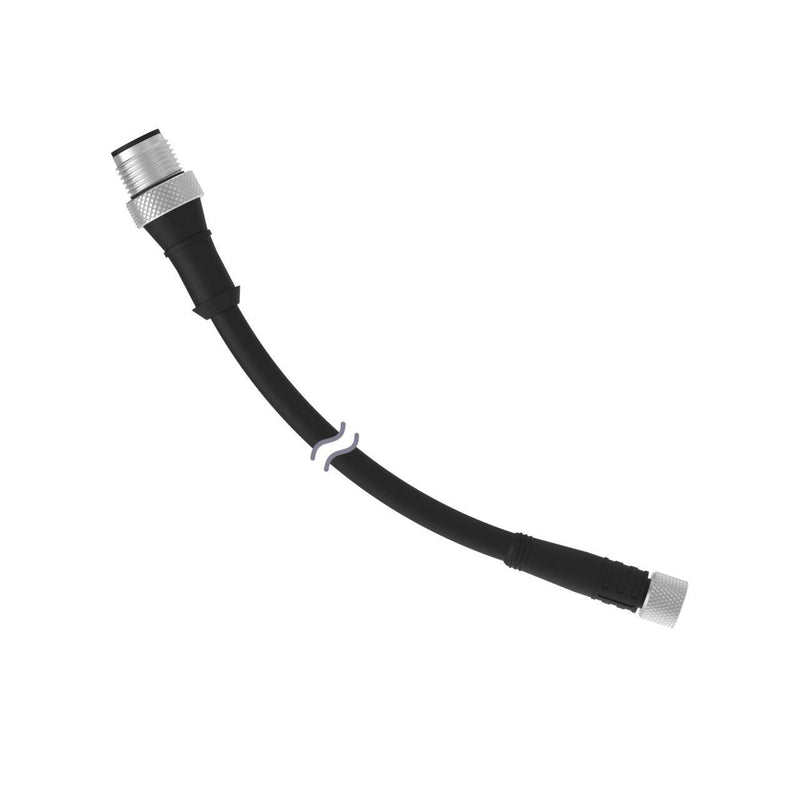 Banner 817504, BC-M12F4-M8M3-24-1, Cordset: Double-Ended A-Code M12 to M8 Threaded