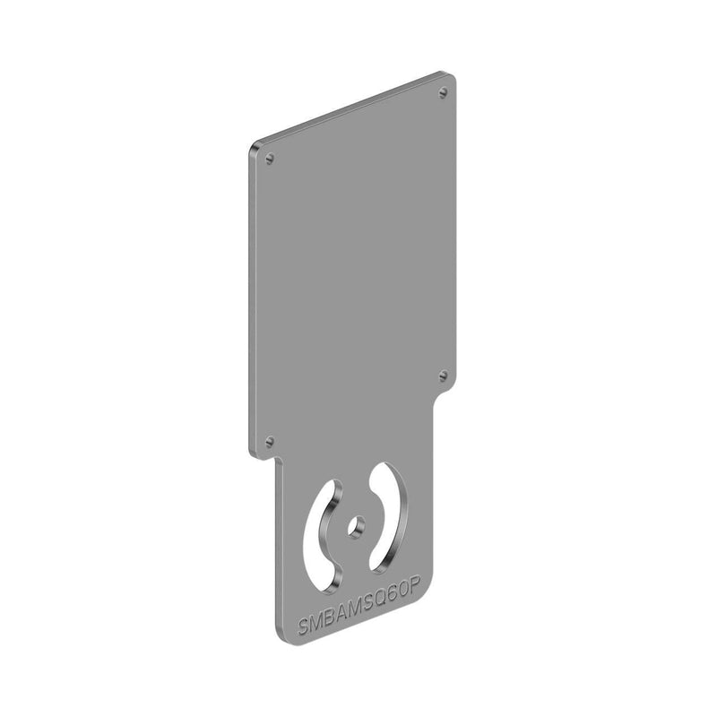 Banner 73133, SMBAMSQ60P, Bracket: Flat SMBAMS series for mounting Q60