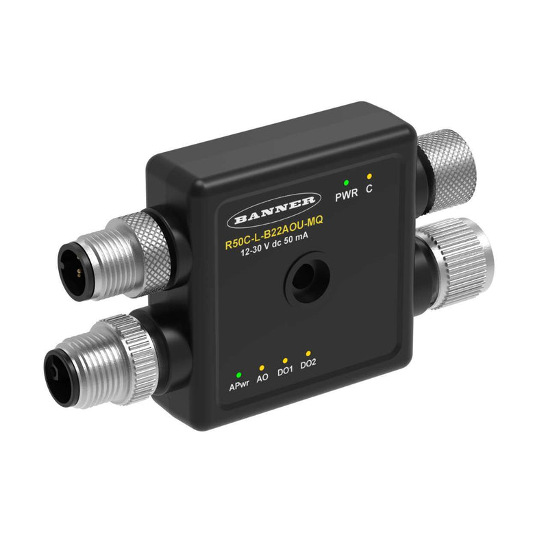 Banner 816907, R50C-L-B22AOU-MQ, R50C Series: ModBus Communications