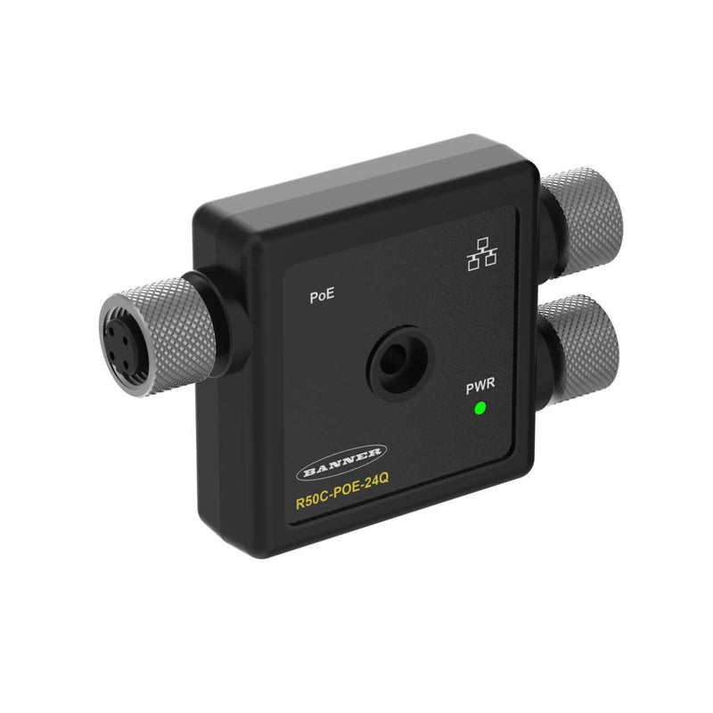 Banner 815086, R50C-POE-24Q, R50C Series: POE Splitter