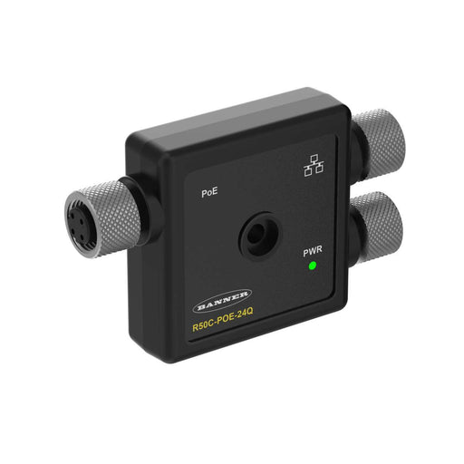 Banner 815086, R50C-POE-24Q, R50C Series: POE Splitter