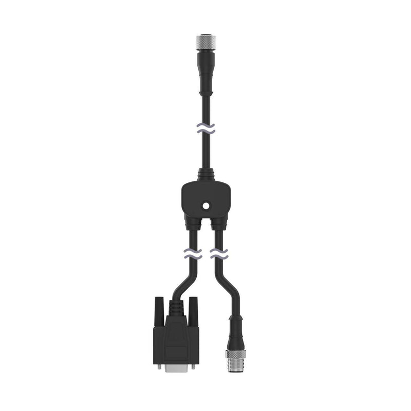 Banner 809846, CSB-M1251FM1251DB9, Splitter M12F to M12M and DB9 connectors