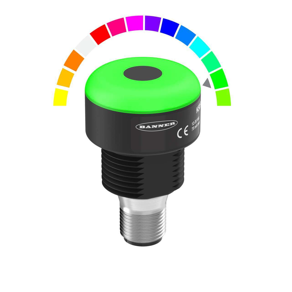 Banner 814210, K30PAF1000AMRGB7Q, K30 Pro with Pro Editor: 7-Color RGB ...