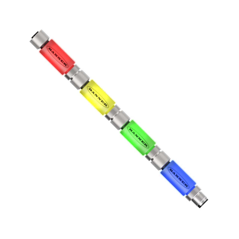 Banner 812579, TL15BGYRQ, TL15 Series Kit: 4-Color In-Line Status Indicator