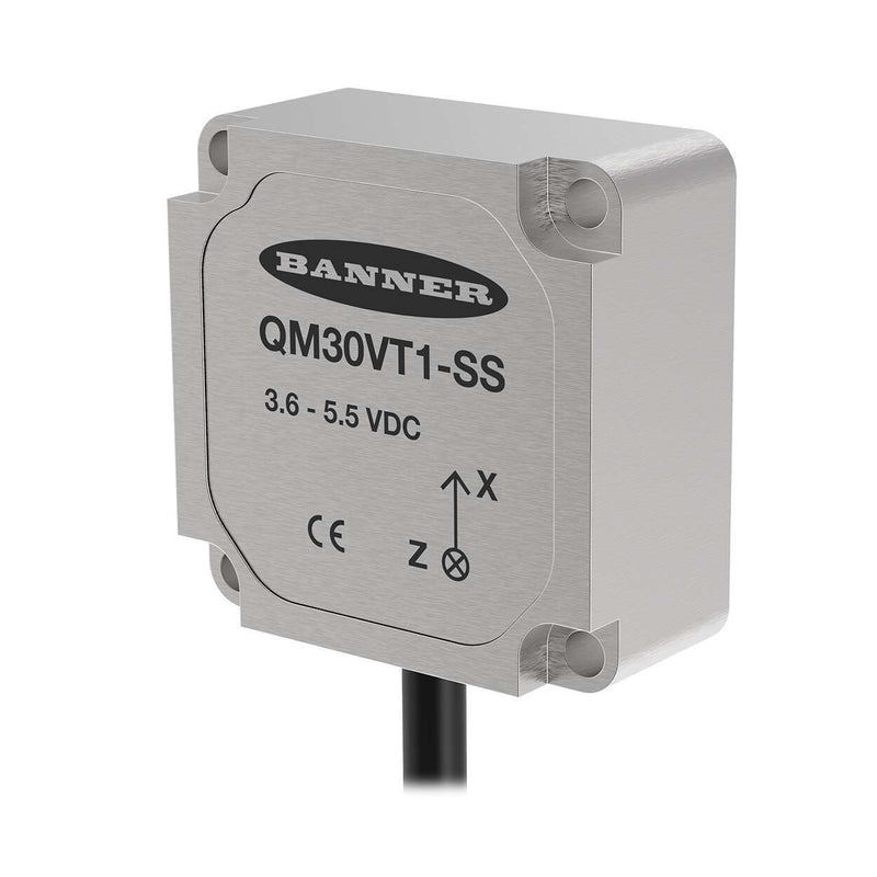 Banner 808649, QM30VT1-SS, Vibration and Temperature Sensor