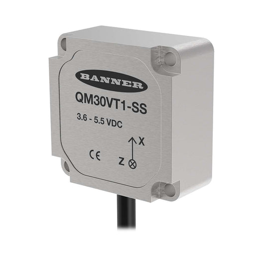 Banner 808649, QM30VT1-SS, Vibration and Temperature Sensor