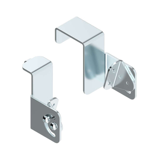 Banner 71790, SMBPVA11, Bracket: Pair of two-piece swivel brackets for mounting sensor