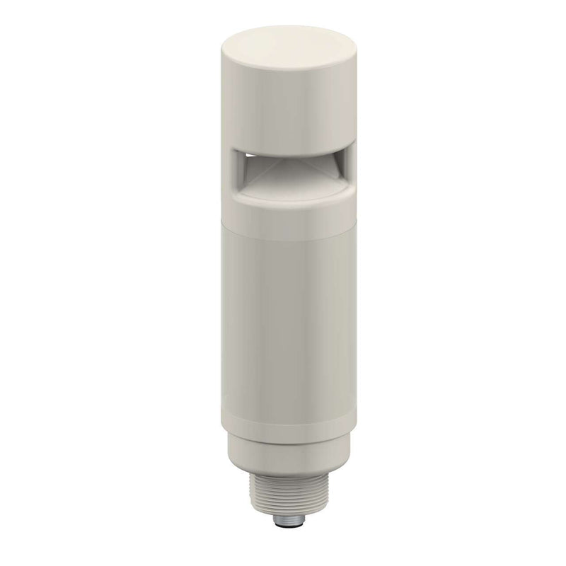 Banner 85009, CL50GRYAOSPCQ, Column Light: Gray Housing: 3-Color Sealed Omnidirectional Continuous Audible Indicator