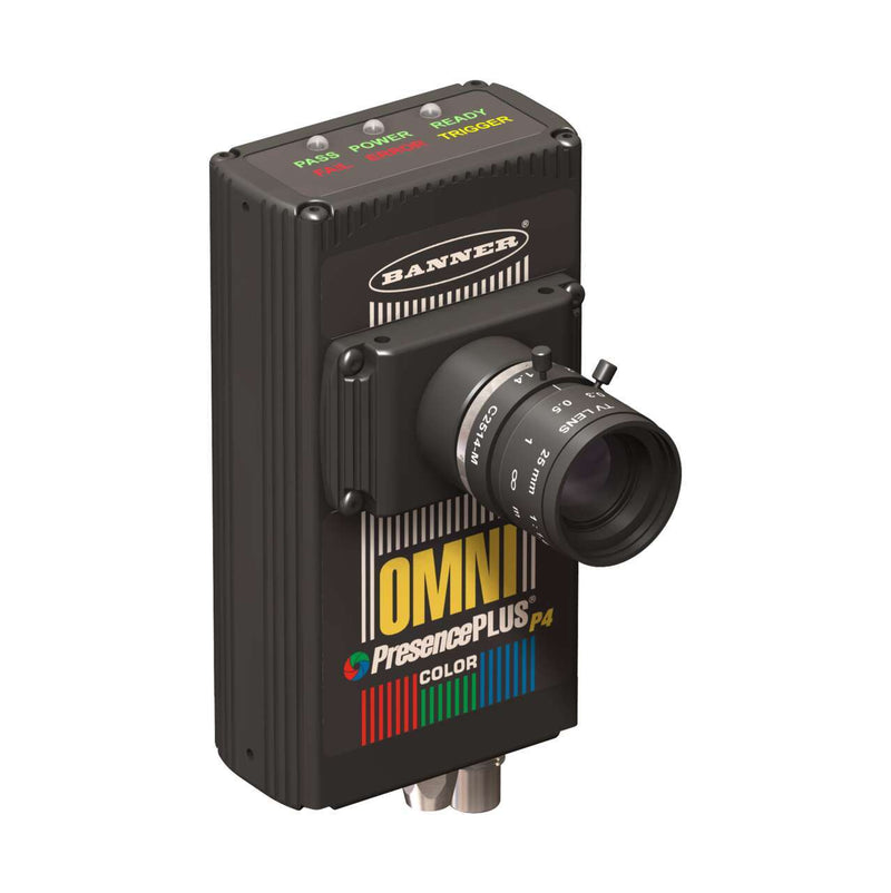 Banner 76027, P4COR, PresencePLUS P4 Color Omni Right-Angle