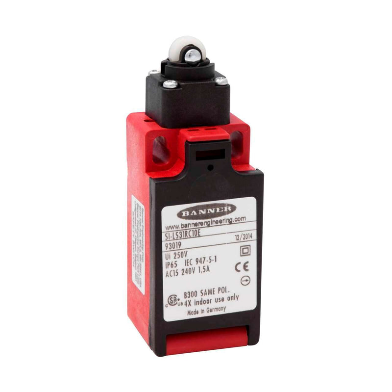 Banner 93018, SI-LS31RC10D, Limit Switch: Plastic Roller Actuator