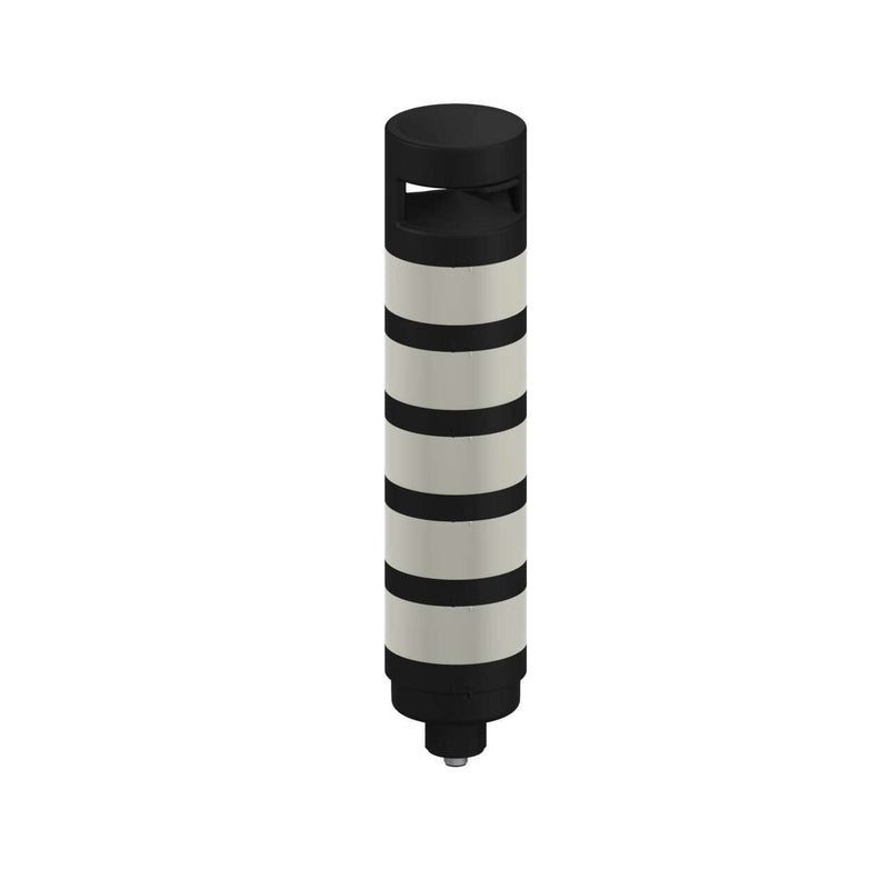 Banner 97572, TL70WBGYRALQ, TL70 Tower Light, Black Housing: 5-Color Loud Audible Indicator