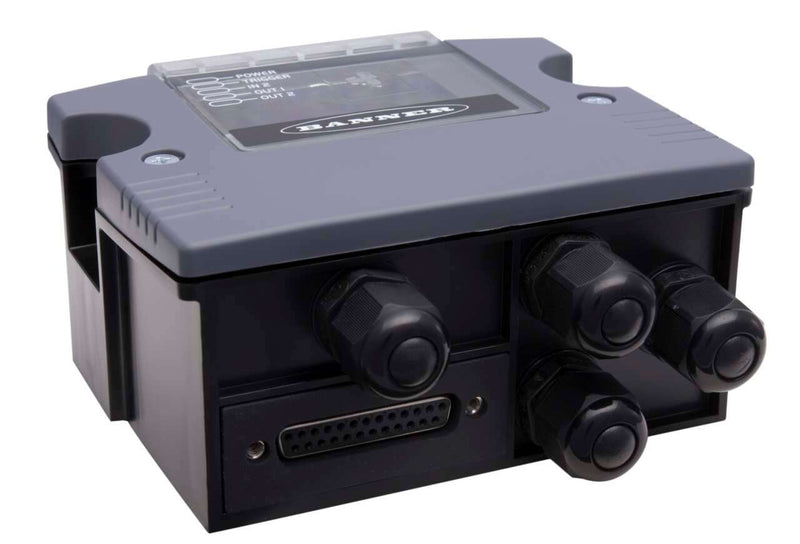 Banner 90828, TCNM-ACBB1, Barcode reader connection box for simplified wiring and integration