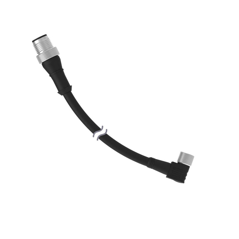 Banner 25058, PKW4M-403-MQDEC, Cordset: Double-Ended M8 to M12