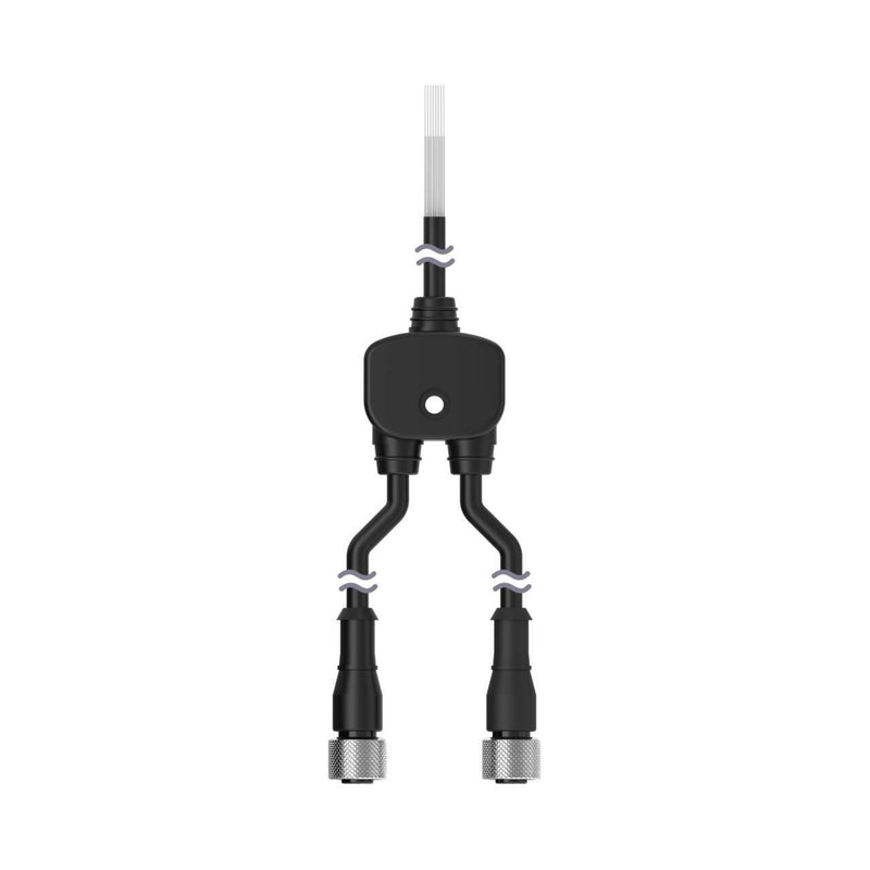Banner 25462, CSB-UNT810M1282M1284.5, M12 QD Splitter Cable