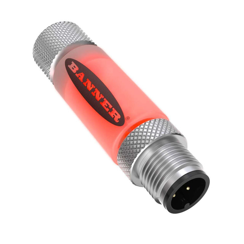 Banner 811971, S15LRGPQ, S15L Series: 2-Color In-Line Sensor Status Indicator