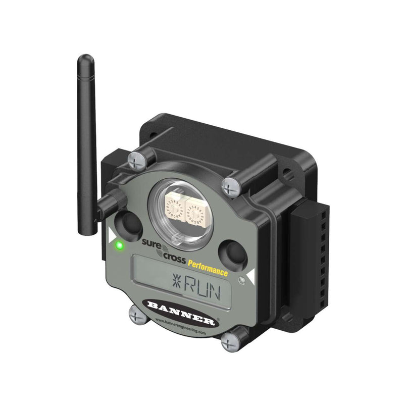 Banner 18807, DX80N2X2S-P7C, DX80 Performance 2.4 GHz Node 65 mW IP20