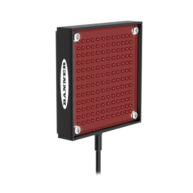 Banner 73809, LEDIA62X62W, PresencePLUS 62 x 62 mm Area Light