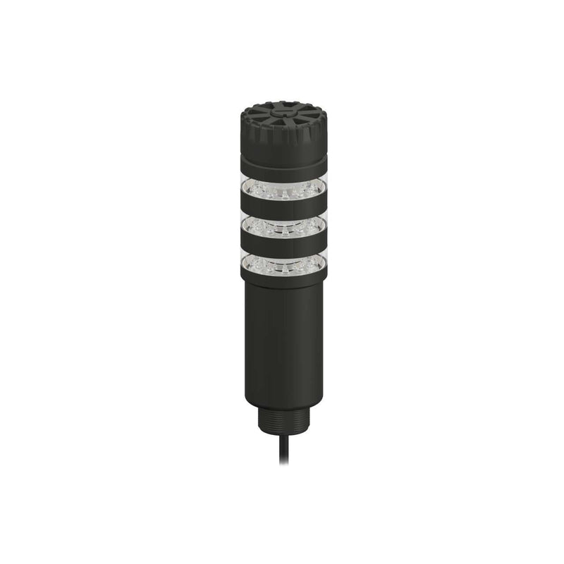Banner 92087, TL50BLZR1Y1G1A, Beacon Tower Light: 3-Color Audible Indicator