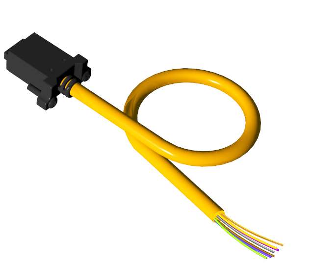 Banner 93158, RDLS-850D, Cordset: Single-Ended LS-Custom