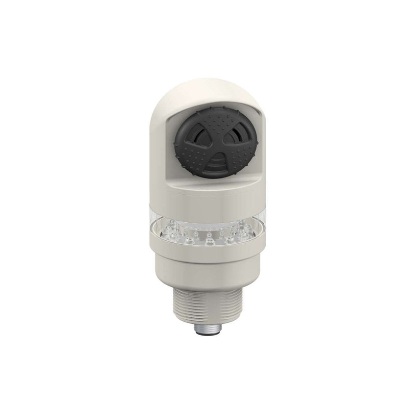 Banner 809206, TL50PBL1AOSCQ, TL50 Pro Tower Light with Sealed Omnidirectional Audible, Beacon Gray Housing: 1 Lighted Segment